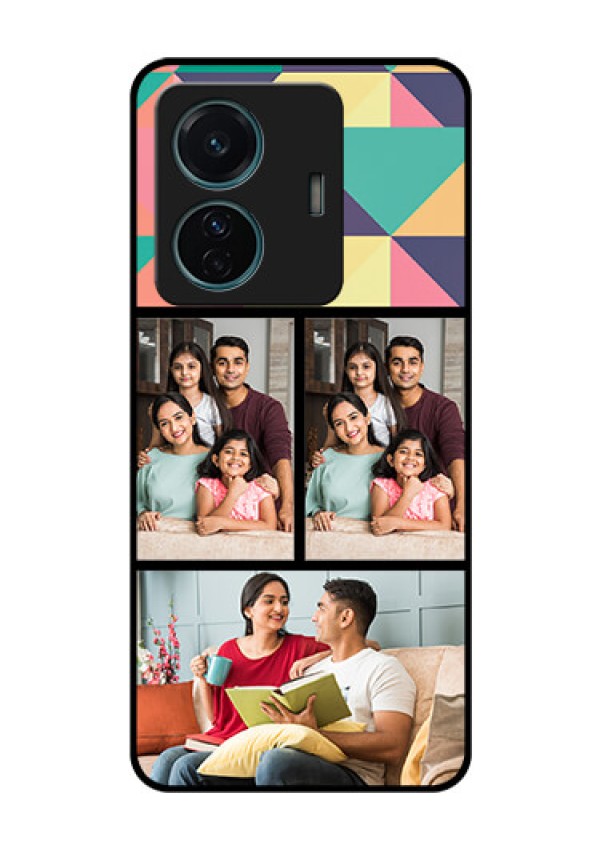 iQOO Z6 Pro 5G Custom Glass Phone Case - Bulk Pic Upload Design