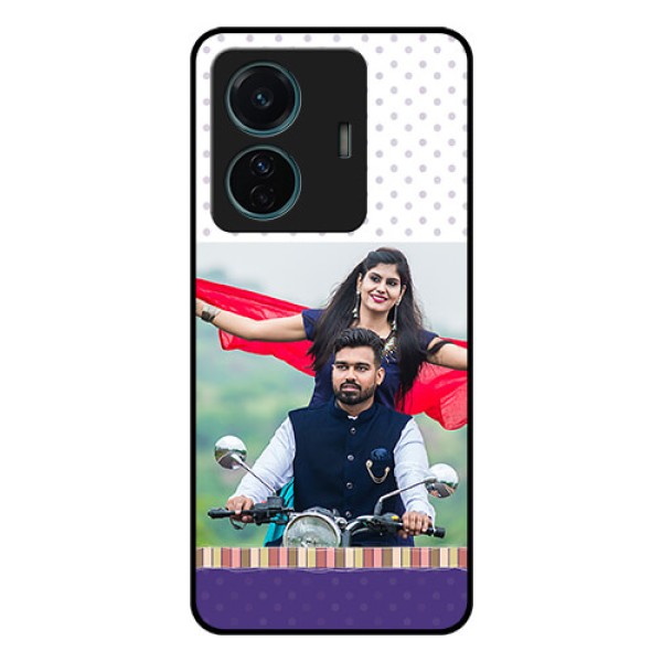 iQOO Z6 Pro 5G Photo Printing on Glass Case - Cute Family Design