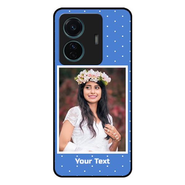 iQOO Z6 Pro 5G Photo Printing on Glass Case - Polka dots design