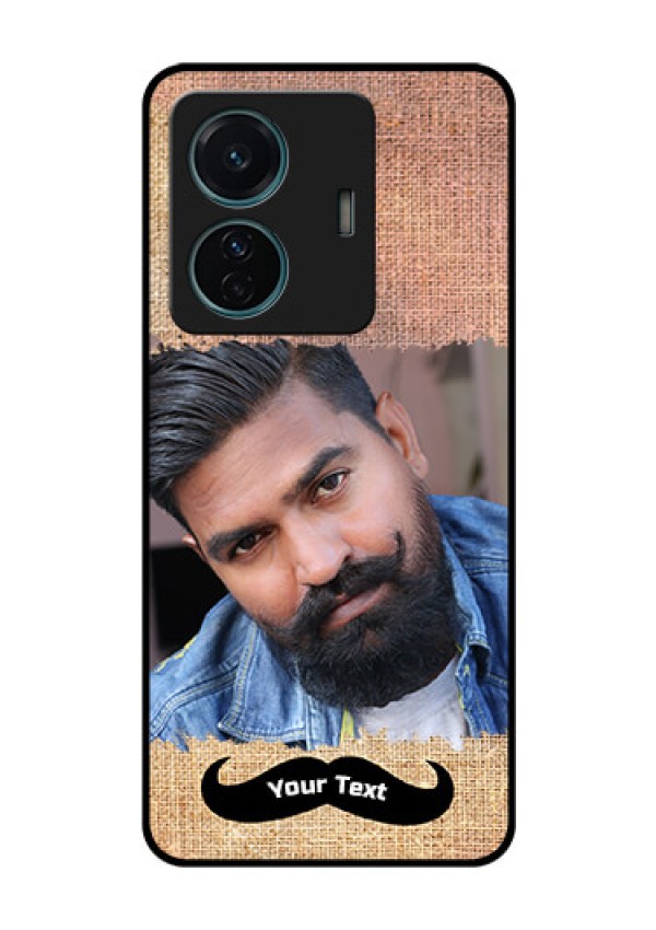 iQOO Z6 Pro 5G Personalized Glass Phone Case - with Texture Design