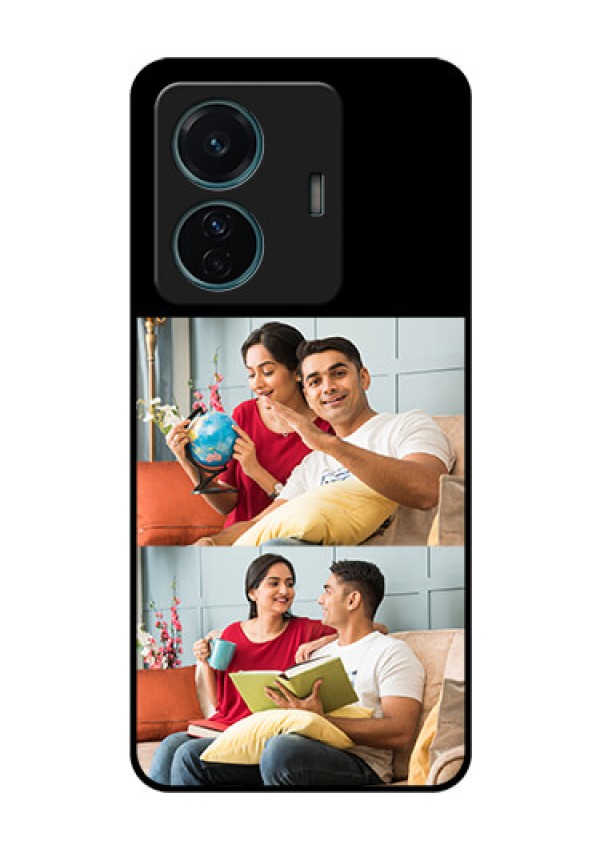 iQOO Z6 Pro 5G 2 Images on Glass Phone Cover