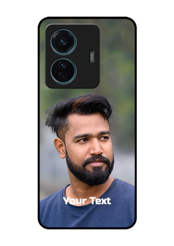 iQOO Z6 Pro 5G Glass Mobile Cover: Photo with Text