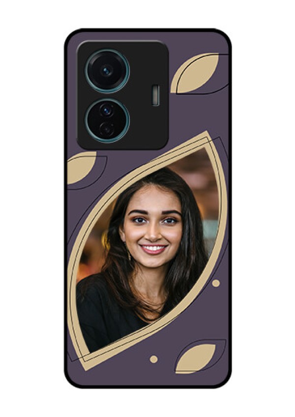 iQOO Z6 Pro 5G Custom Glass Mobile Case - Falling Leaf Design