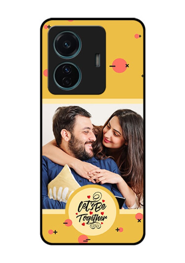 iQOO Z6 Pro 5G Photo Printing on Glass Case - Lets be Together Design