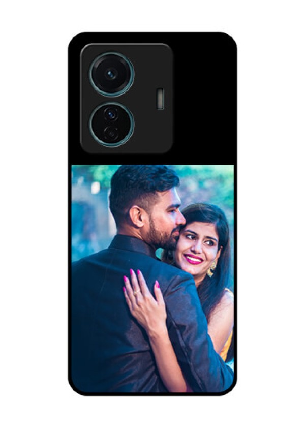 iQOO Z6 Pro 5G Custom Glass Phone Case - Upload Full Picture With Custom Color Design