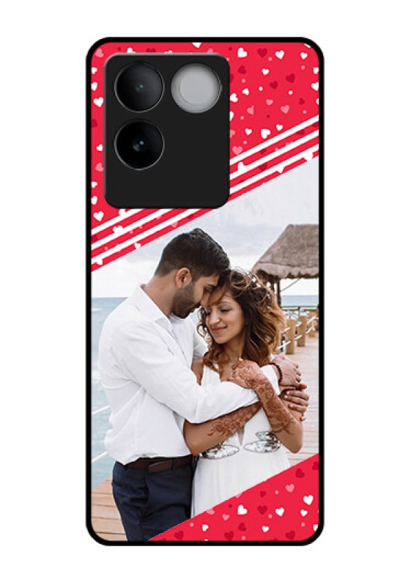 iQOO Z7 Pro 5G Custom Glass Phone Case - Valentines Gift Design