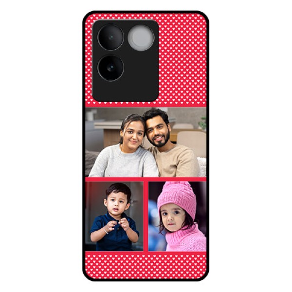 iQOO Z7 Pro 5G Custom Glass Phone Case - Bulk Photo Upload Design iQOO Z7 Pro 5G Custom Glass Phone Case - Bulk Photo Upload Design
