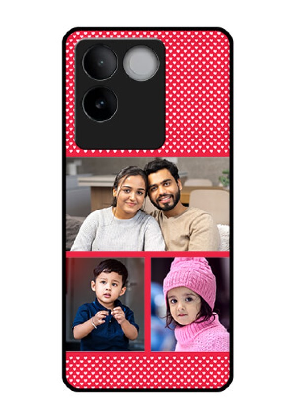 iQOO Z7 Pro 5G Custom Glass Phone Case - Bulk Photo Upload Design