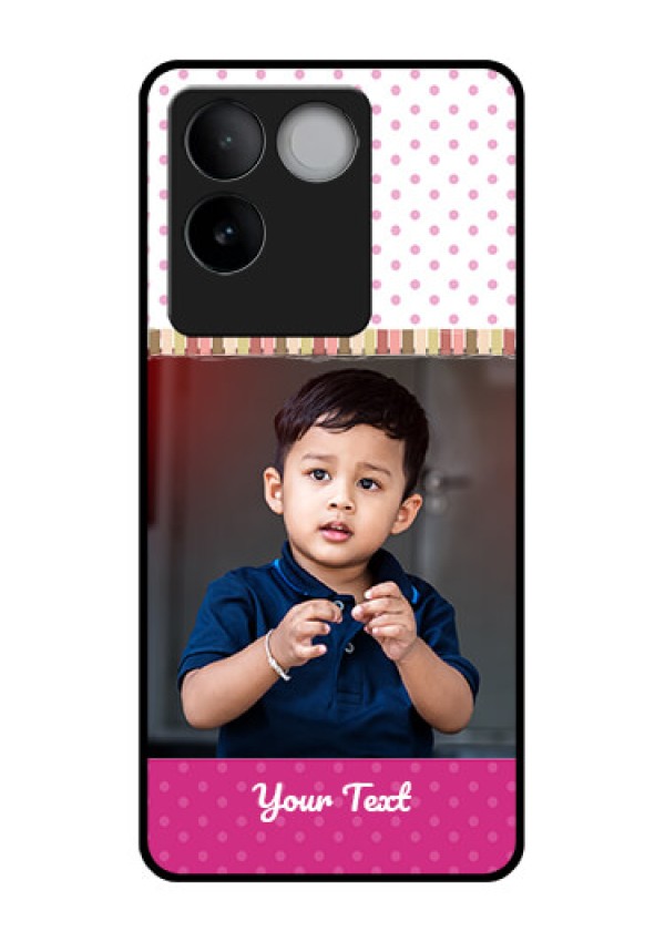 iQOO Z7 Pro 5G Custom Glass Phone Case - Cute Girls Cover Design