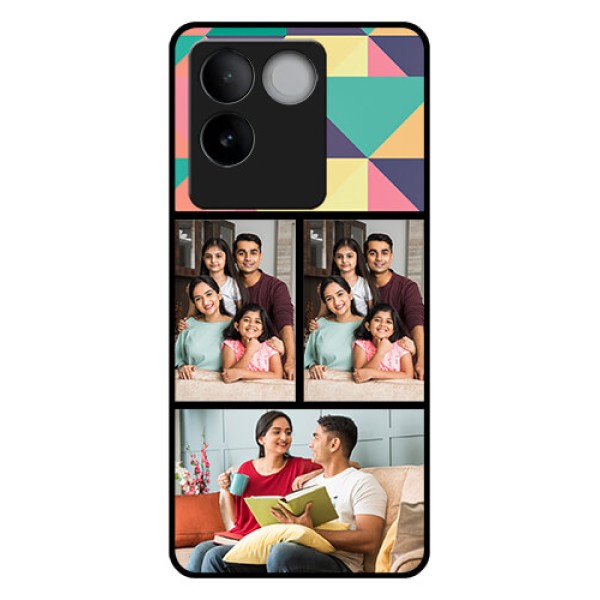 iQOO Z7 Pro 5G Custom Glass Phone Case - Bulk Pic Upload Design