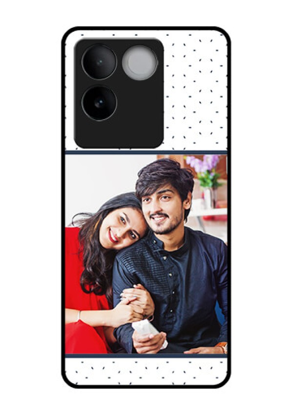 iQOO Z7 Pro 5G Custom Glass Phone Case - Premium Dot Design