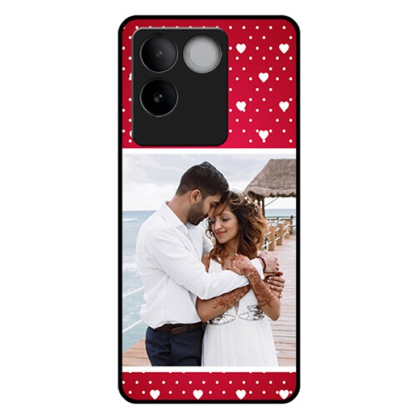 iQOO Z7 Pro 5G Custom Glass Phone Case - Hearts Mobile Case Design iQOO Z7 Pro 5G Custom Glass Phone Case - Hearts Mobile Case Design