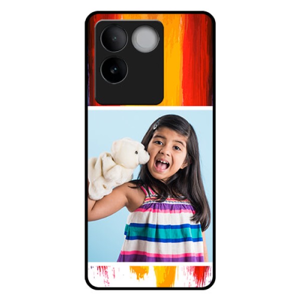 iQOO Z7 Pro 5G Custom Glass Phone Case - Multi Color Design