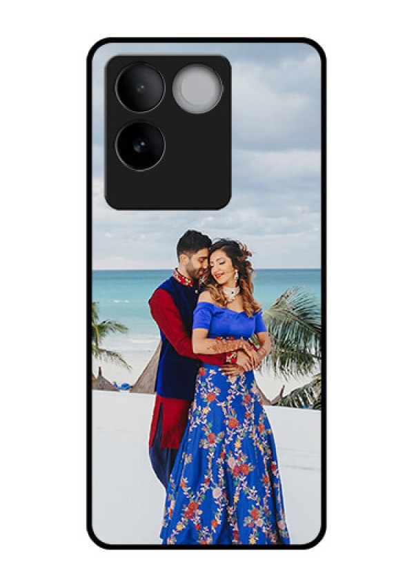 iQOO Z7 Pro 5G Custom Glass Phone Case - Upload Full Picture Design