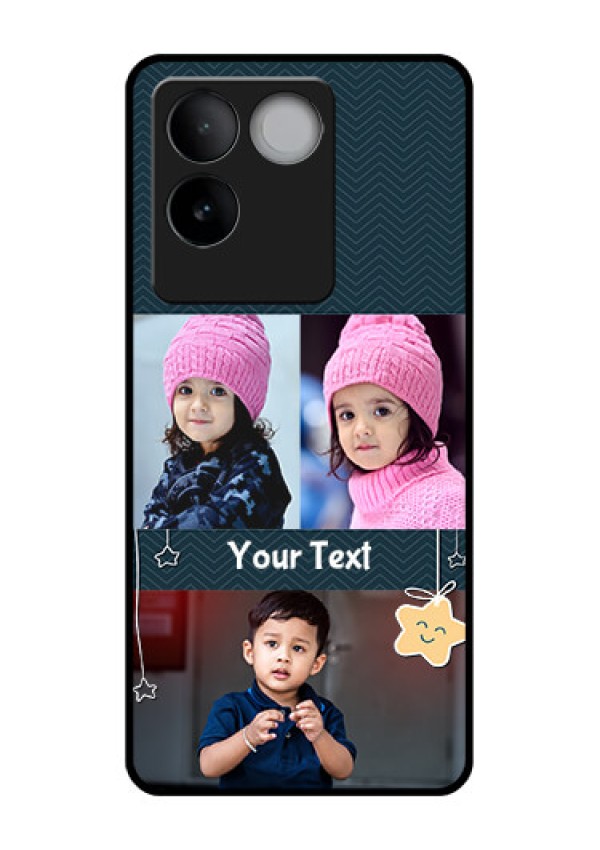 iQOO Z7 Pro 5G Custom Glass Phone Case - Hanging Stars Design
