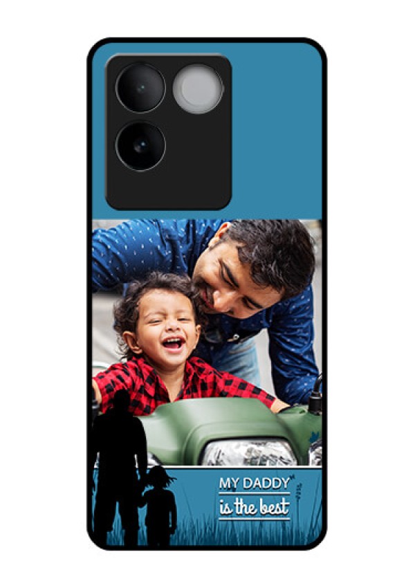 iQOO Z7 Pro 5G Custom Glass Phone Case - Best Dad Design