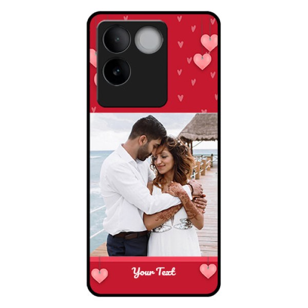 iQOO Z7 Pro 5G Custom Glass Phone Case - Valentines Day Design