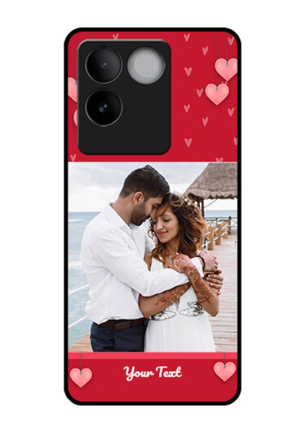 iQOO Z7 Pro 5G Custom Glass Phone Case - Valentines Day Design