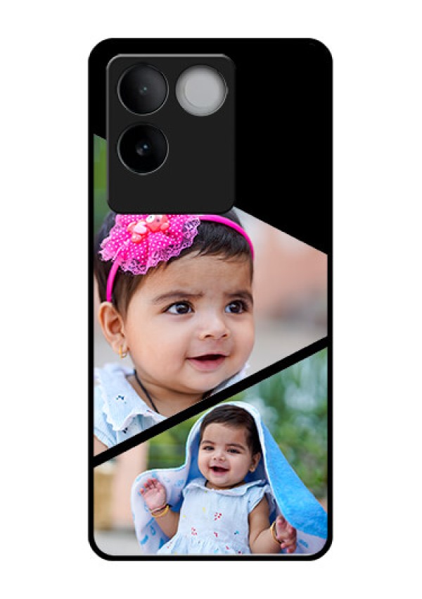 iQOO Z7 Pro 5G Custom Glass Phone Case - Semi Cut Design