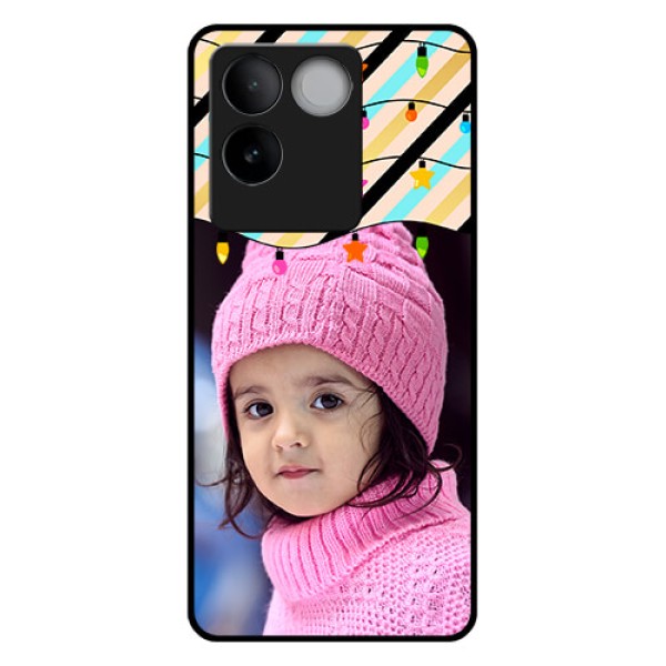 iQOO Z7 Pro 5G Custom Glass Phone Case - Lights Hanging Design