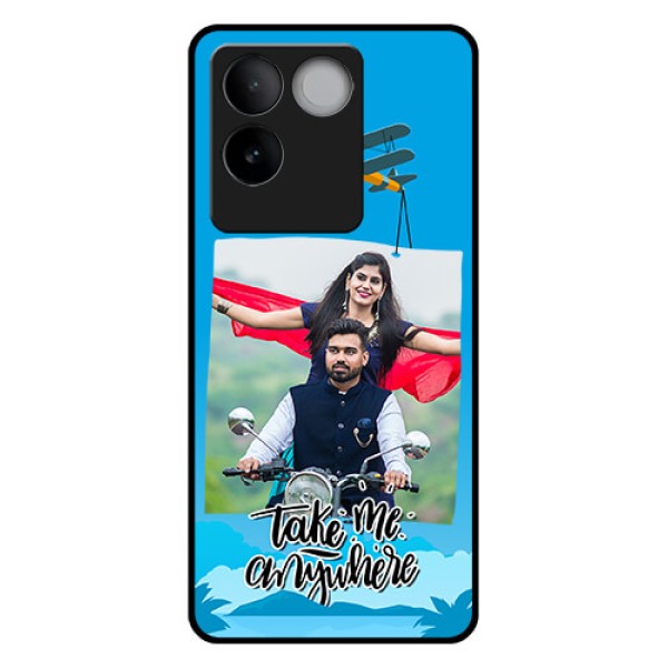 iQOO Z7 Pro 5G Custom Glass Phone Case - Traveller Design