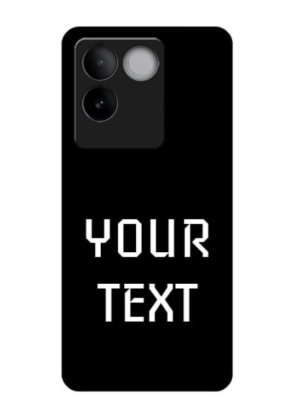 iQOO Z7 Pro 5G Custom Glass Phone Case - Your Name Design