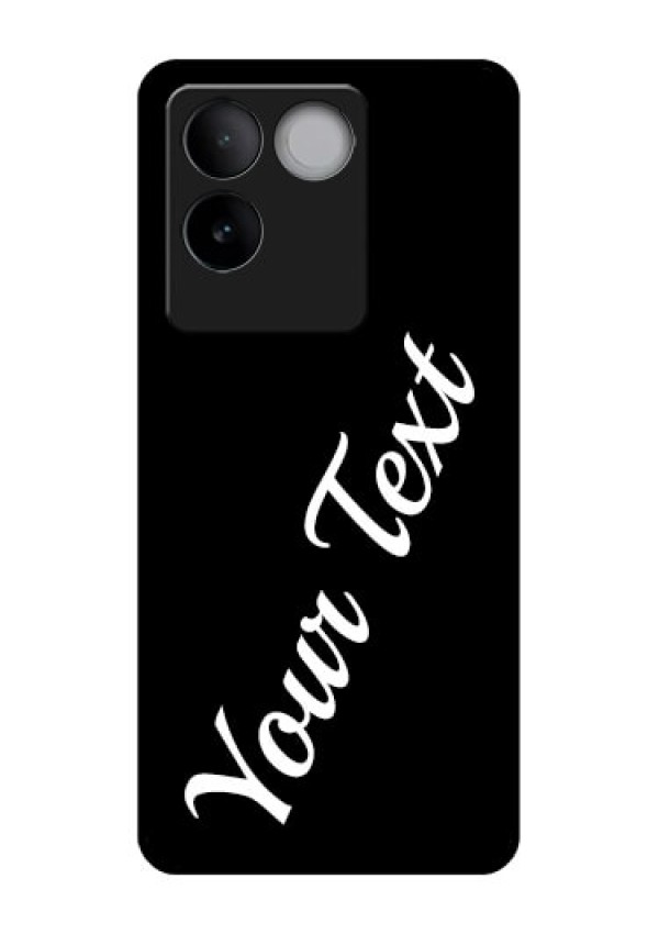 iQOO Z7 Pro 5G Custom Glass Phone Case - With Your Name Design