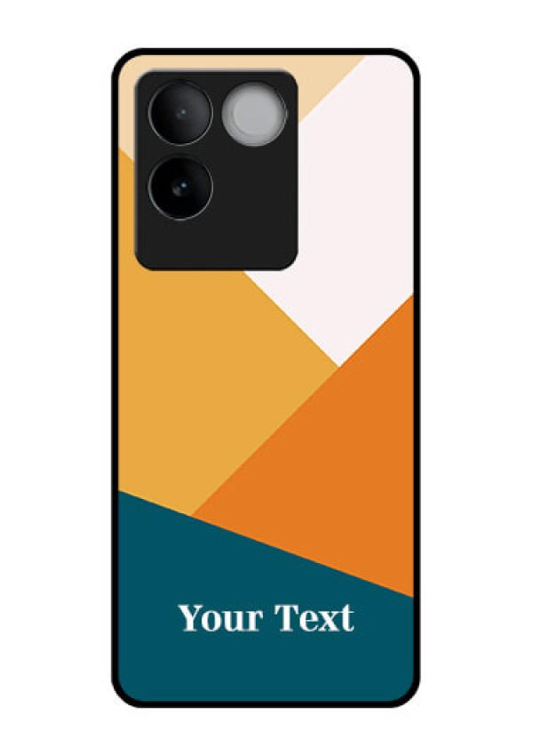 iQOO Z7 Pro 5G Custom Glass Phone Case - Stacked Multi - Colour Design