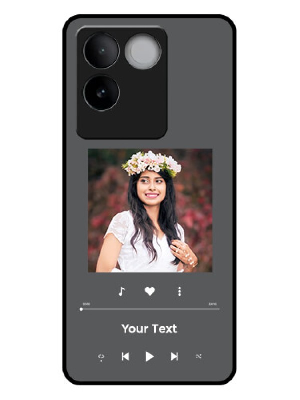 Custom iQOO Z7 Pro 5G Custom Glass Phone Case - Play The Music Design