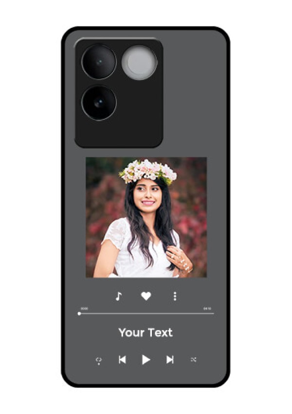 iQOO Z7 Pro 5G Custom Glass Phone Case - Play The Music Design