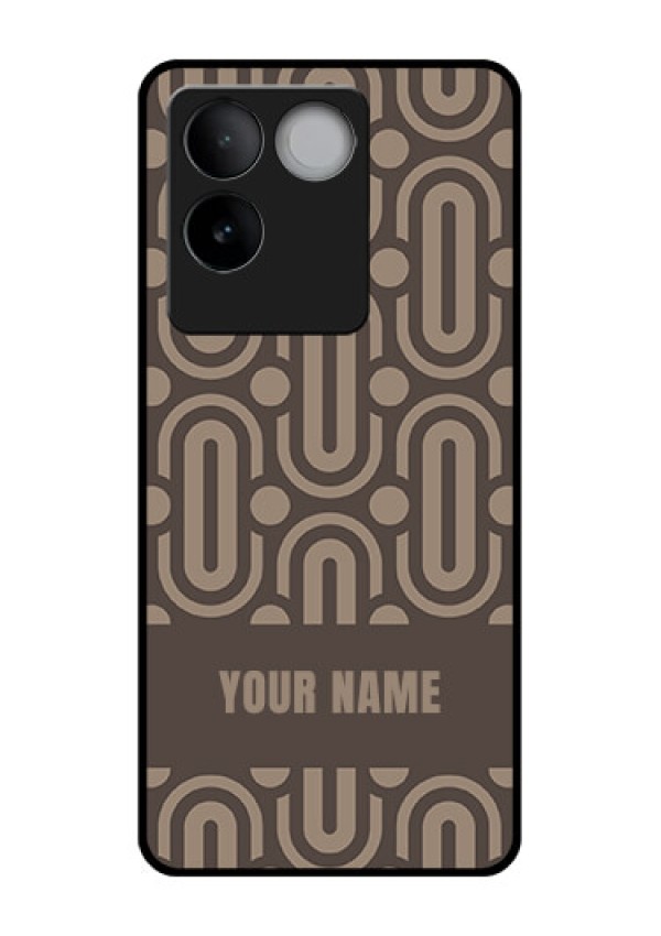 iQOO Z7 Pro 5G Custom Glass Phone Case - Captivating Zero Pattern Design