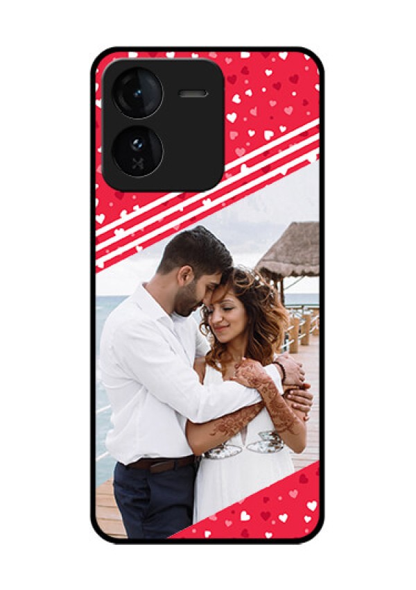 iQOO Z9 5G Custom Glass Phone CaseValentines Gift Design
