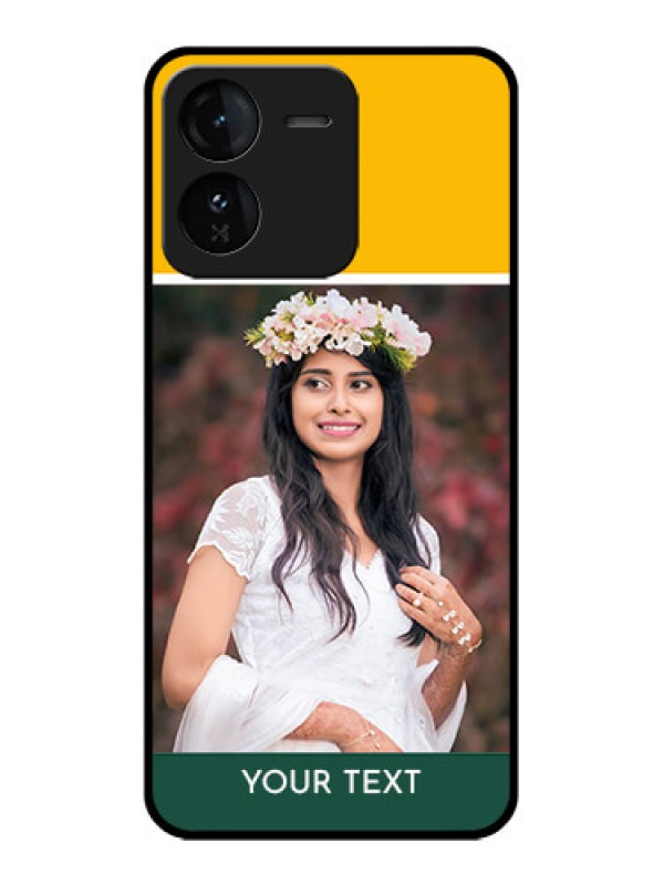 Custom iQOO Z9 5G Custom Glass Phone CaseLove You Design