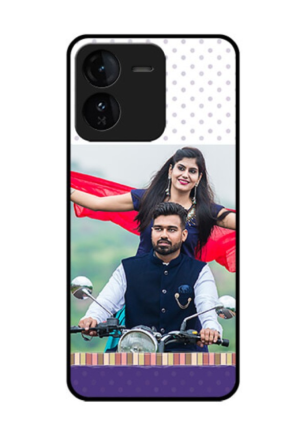 iQOO Z9 5G Custom Glass Phone CaseCute Family Design