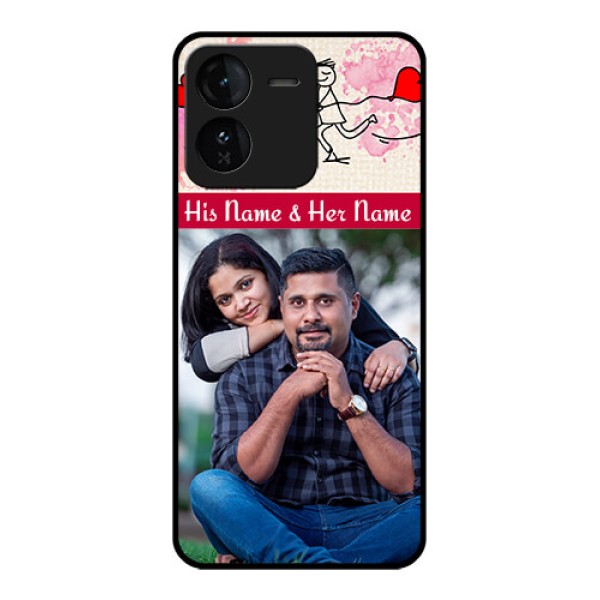 iQOO Z9 5G Custom Glass Phone CaseYou And Me Case Design iQOO Z9 5G Custom Glass Phone CaseYou And Me Case Design