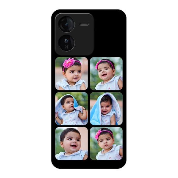 iQOO Z9 5G Custom Glass Phone CaseMultiple Pictures Design