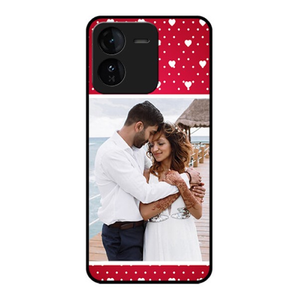 iQOO Z9 5G Custom Glass Phone CaseHearts Mobile Case Design iQOO Z9 5G Custom Glass Phone CaseHearts Mobile Case Design