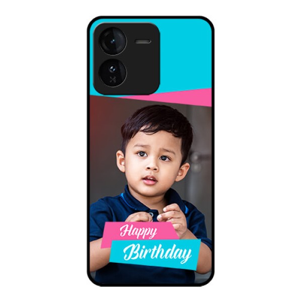 iQOO Z9 5G Custom Glass Phone CaseImage Holder With 2 Color Design iQOO Z9 5G Custom Glass Phone CaseImage Holder With 2 Color Design