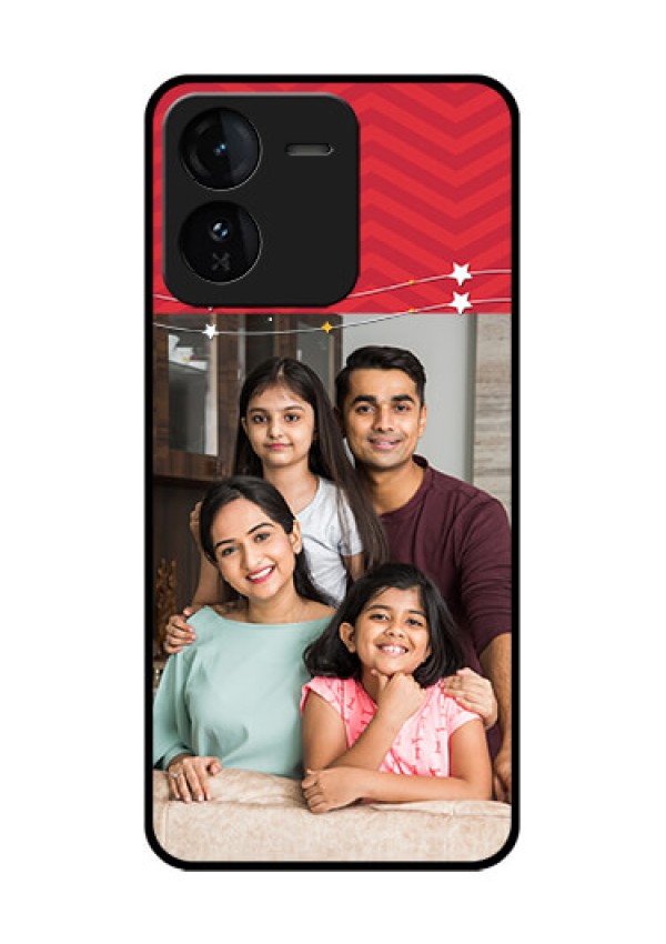 iQOO Z9 5G Custom Glass Phone CaseHappy Family Design