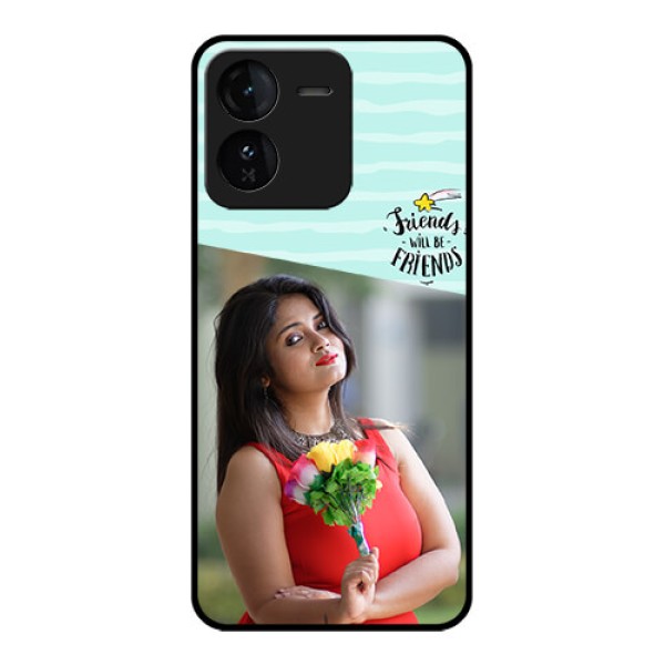 iQOO Z9 5G Custom Glass Phone CaseFriends Picture Icon Design iQOO Z9 5G Custom Glass Phone CaseFriends Picture Icon Design