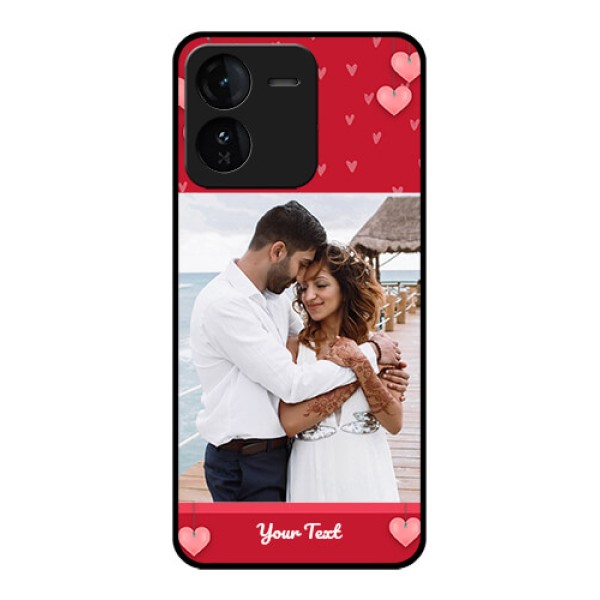 iQOO Z9 5G Custom Glass Phone CaseValentines Day Design