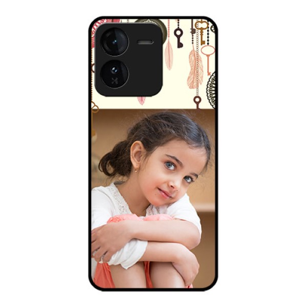 iQOO Z9 5G Custom Glass Phone CaseBoho Style Design