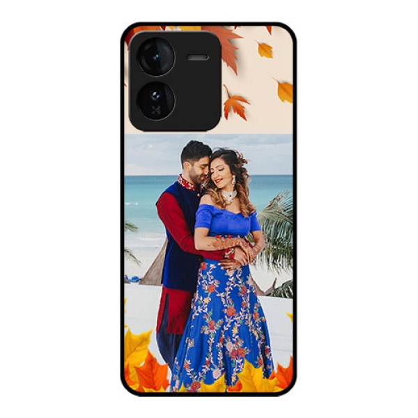iQOO Z9 5G Custom Glass Phone CaseAutumn Maple Leaves Design iQOO Z9 5G Custom Glass Phone CaseAutumn Maple Leaves Design