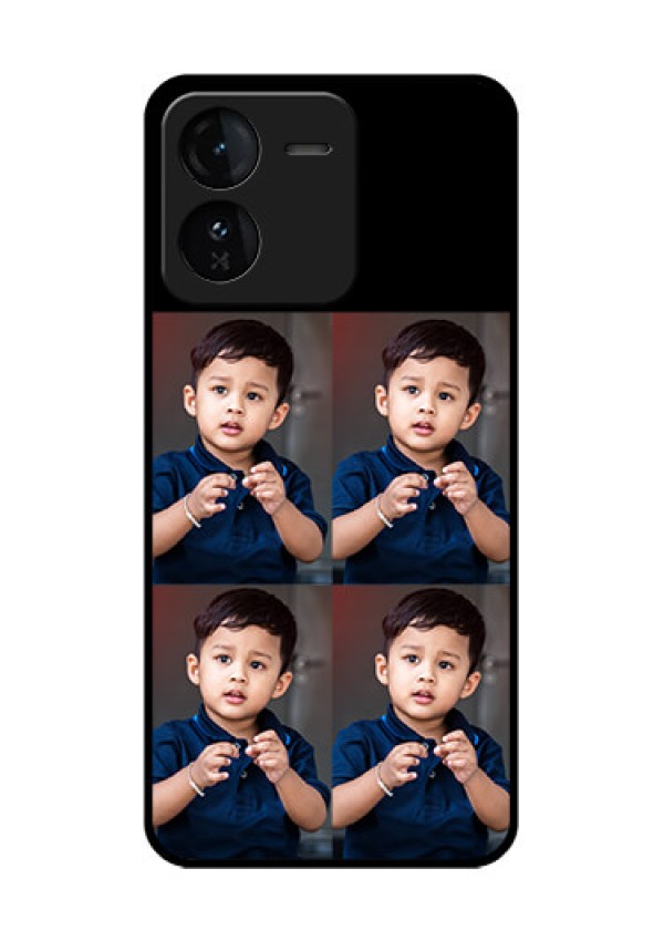 iQOO Z9 5G Custom Glass Phone Case4 Image Holder Design