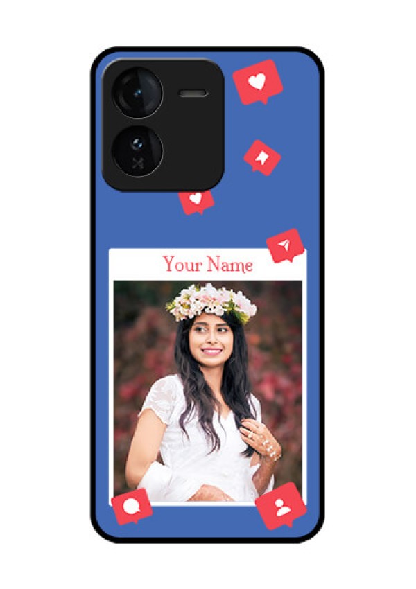 iQOO Z9 5G Custom Glass Phone CaseLike Share And Comment Design