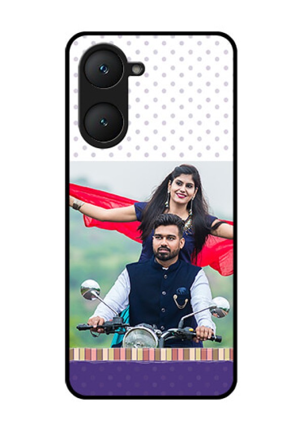 iQOO Z9 Lite 5G Custom Glass Phone Case - Cute Family Design