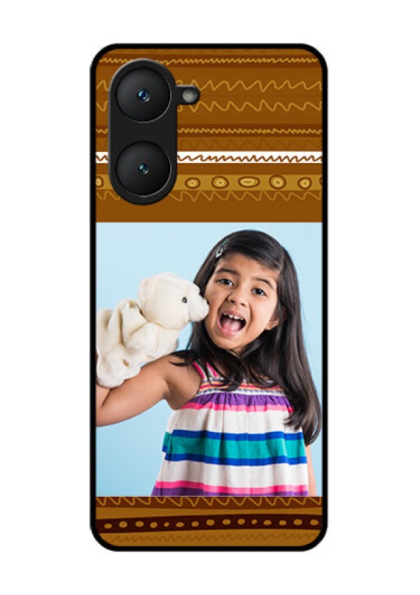 iQOO Z9 Lite 5G Custom Glass Phone Case - Friends Picture Upload Design