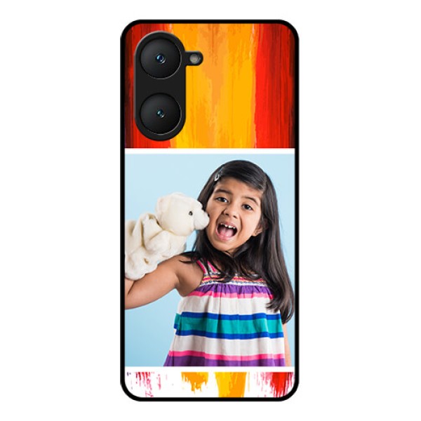 iQOO Z9 Lite 5G Custom Glass Phone Case - Multi Color Design