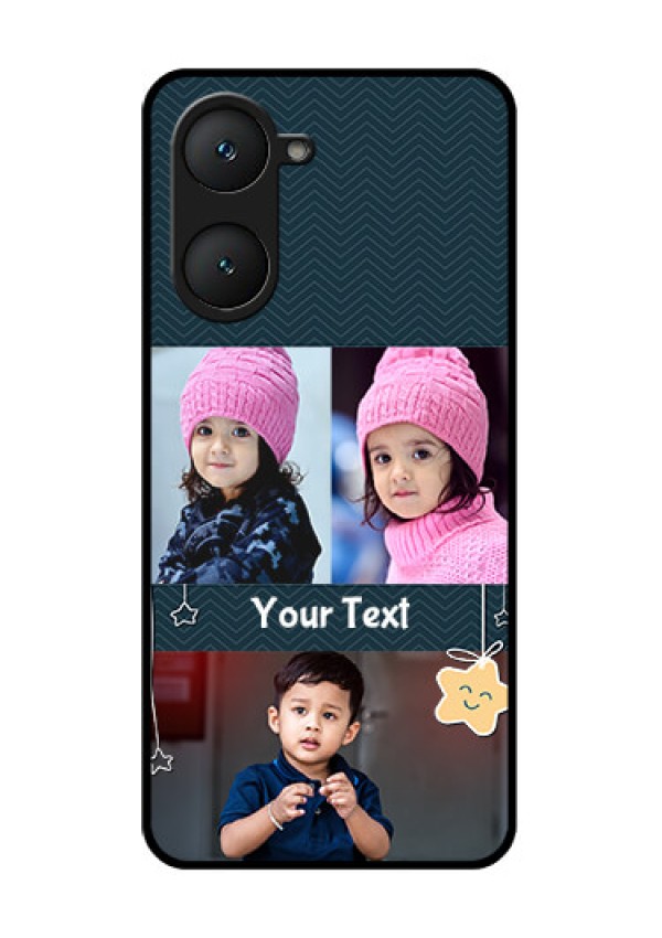 iQOO Z9 Lite 5G Custom Glass Phone Case - Hanging Stars Design