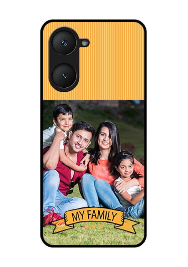 iQOO Z9 Lite 5G Custom Glass Phone Case - My Family Design